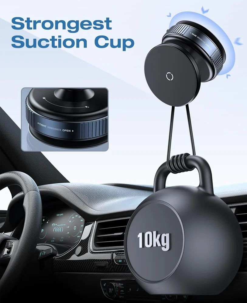 360° Rotational Car Phone Holder – Universal Mobile Holder for All Phones