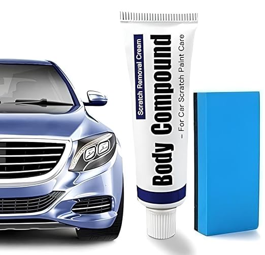 Car Body Scratch Remover Cream Wax – Restore Shine & Remove Scratches